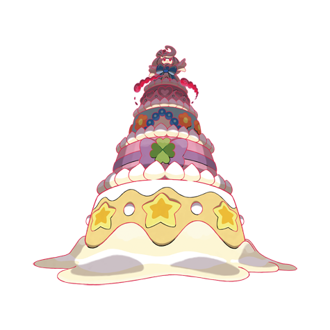Gigantamax Alcremie (fairy)