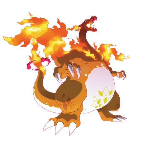 Gigantamax Charizard (fire, flying)