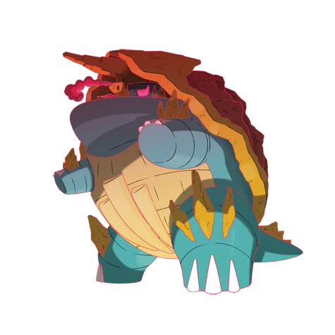 Gigantamax Drednaw (water, rock)