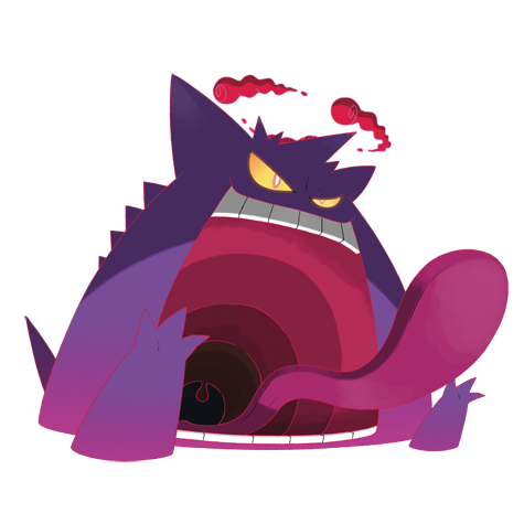 Gigantamax Gengar (ghost, poison)