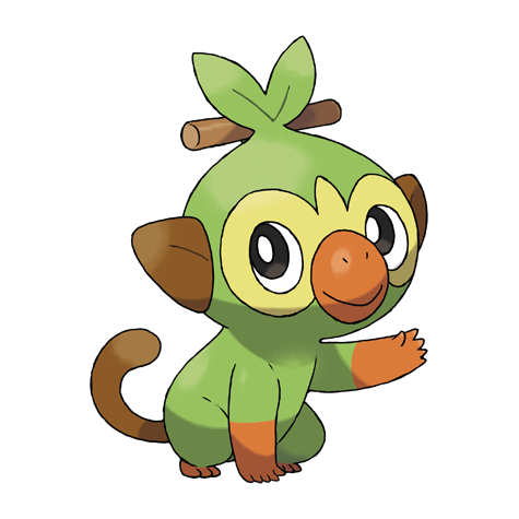 Dynamax Grookey (grass)