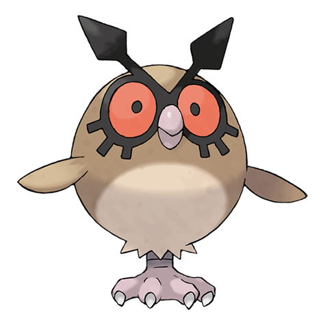 Dynamax Hoothoot (normal, flying)