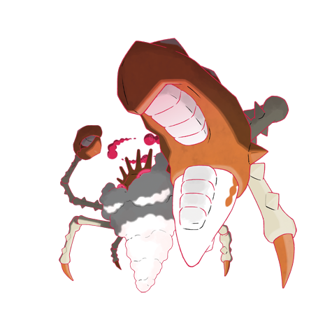 Gigantamax Kingler (water)