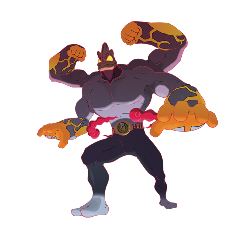 Gigantamax Machamp (fighting)