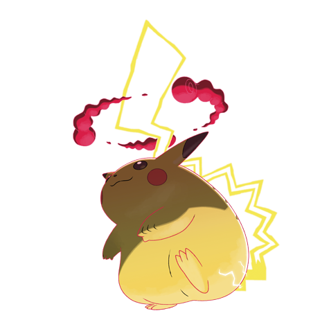 Gigantamax Pikachu (electric)