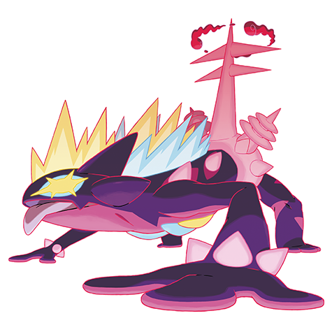 Gigantamax Toxtricity (electric, poison)