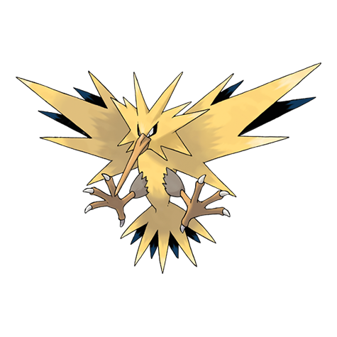 Dynamax Zapdos (electric, flying)
